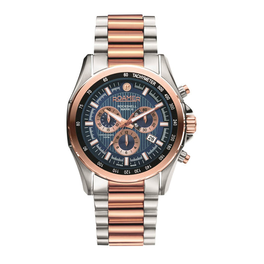 Roamer Rockshell Mark III 220837494520 Mens Watch Chronograph